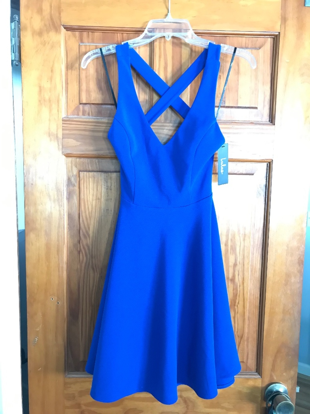New Lulus royal blue dress size xs